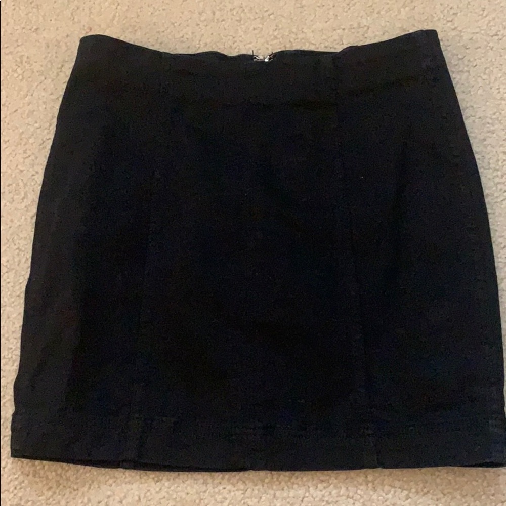 FP black mini skirt